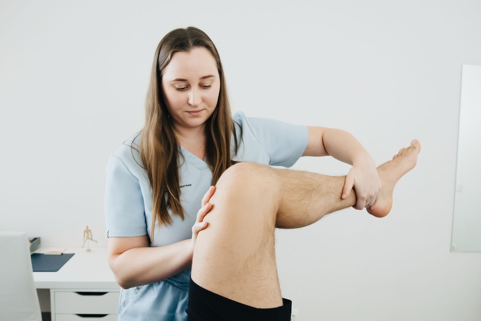 Knee rehabilitation