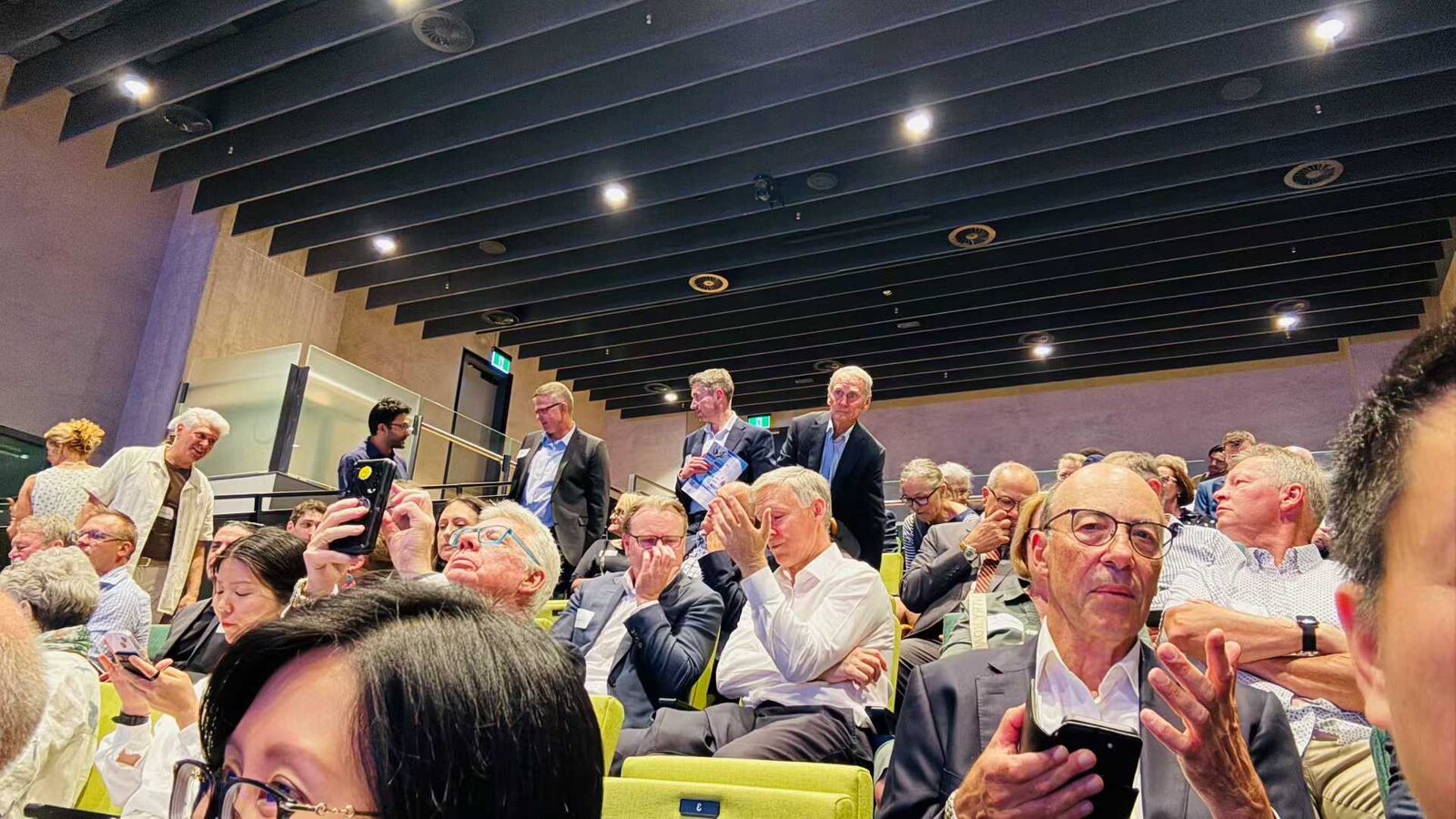 Guests at the event